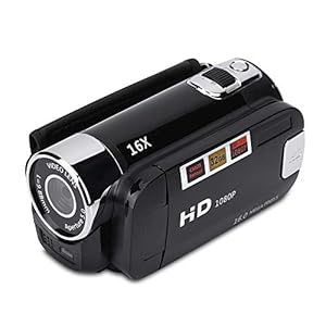 Digitale camcorder, 1080P 16X Full HD, 270° rotatie L-camcorder, draagbare video-DV-camera met 2,7-inch display voor…