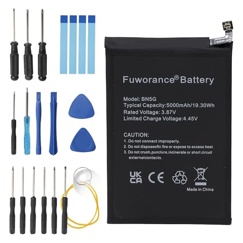 Fuworance 5000mAh 3.87V BN5G Replacement Battery Compatible 