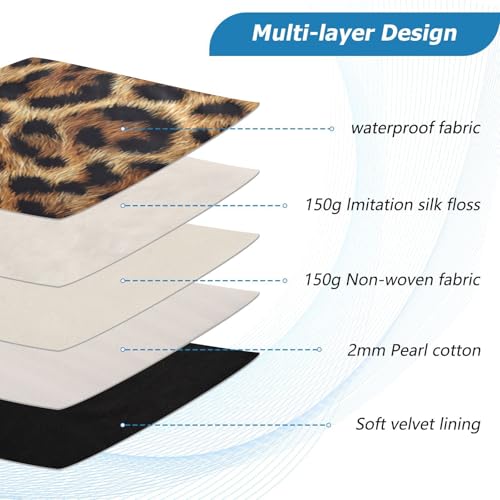 Funda para portátil ALAZA 15.6 pulgadas estampado leopard miniatura 4
