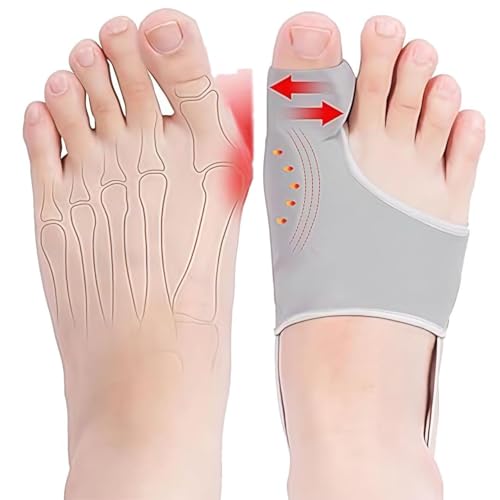 Pack of 2 Big Toe Separators for Women - Bunion Correctors for Women and Men - Big Toe Separator - Pain Relief Support - Comfortable and Breathable for Day and Night Use
