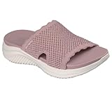 Skechers Women's Ultra Flex 3.0 Sandal Bring IT Flat, Purple, 7 UK