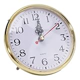 Orologio al quarzo dorato con inserto in plastica+metallo per la riparazione di orologi