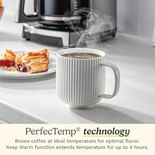 Cuisinart Coffee Maker, 14-Cup PerfecTemp Programmable Coffee Machine Glass Carafe with 1-4 Cup Setting, Brew Strength Control, Brew Pause, and Over Ice Function, Stainless Steel, DCC-3500SS