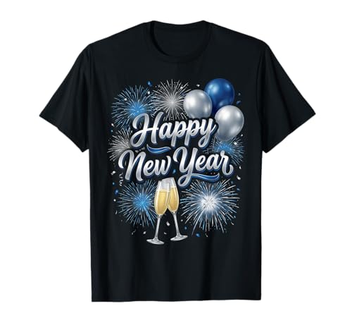 Happy New Year 2026 Family Matching New Year Eve Party NYE T-Shirt