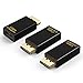Produktbild Displayport auf HDMI Adapter, CableCreation 3-Stück 1080P 4K 3D Vergoldeter DP zu HDMI Konverter, DisplayPort Stecker auf HDMI Buchse Adapter, 1.4V