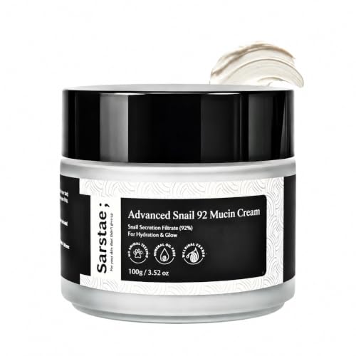 Image of Advanced Snail 92 All In One Cream for Glass Skin | For Glowing & Hydrated Skin | Day + Night Regimen | 100 g