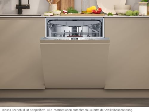 Neff S155EVX04E, N 50, Smart Lavastoviglie Completamente Integrata 60 Cm, Cassetto Portaposate, Sistema Di Cestello Flex Ii, Programma Preferito, Forte Capacità Di Pulizia, Apertura Automatica Della - 3