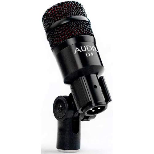 Audix D4 Dynamic Instrument Microphone With 1 Year Free Extended Warranty #TOP3