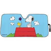 Plasticolor 002829R01 Peanuts Snoopy on Doghouse - Parasol de
