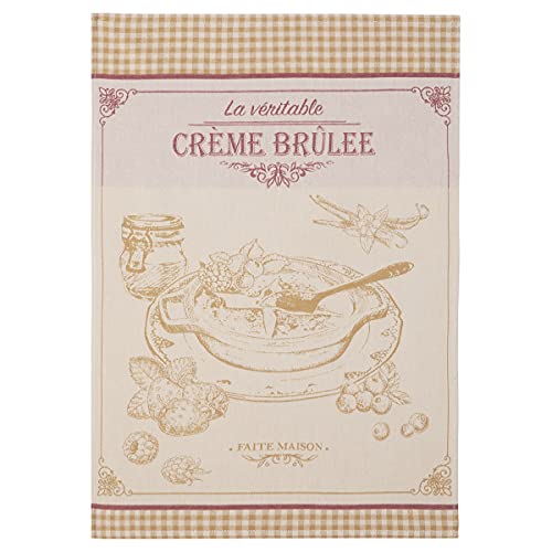 Paño de cocina Coucke de algodón beige con unas dimensiones de 50x75 cm 2