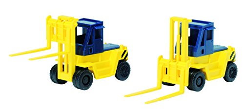 Chariots élévateurs TomyTEC 035176 de modélisme ferroviaire jaune HO