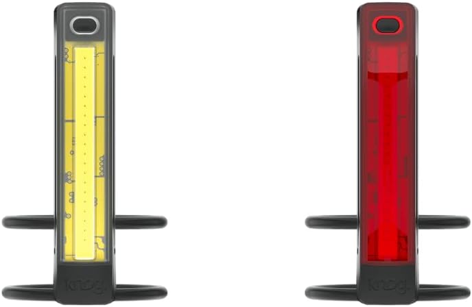 Knog Plus Clip-On Bike Light: LED, Waterproof, Universal Mount Bicycle/Running Light