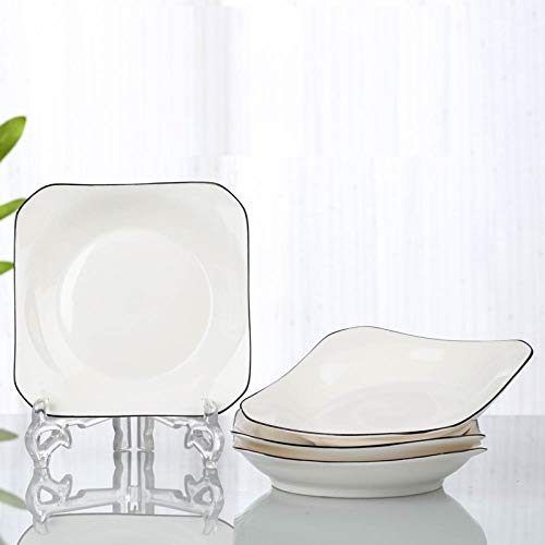 6-teiliges tiefes Geschirr-Set im nordischen japanischen Stil, 20,3 cm...