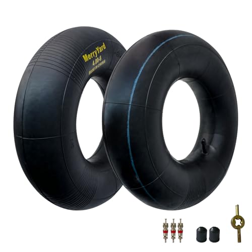 2-Pack of 13 * 4.00-6 Inner Tubes TR13 Straight Valve Stem High air tightness Heavy Duty Replacement for Hand Truck Wheelbarrows Mowers Utility Wagon for 4.10/3.50-6 Wheel 350/400-6 3.50-6 4.10-6