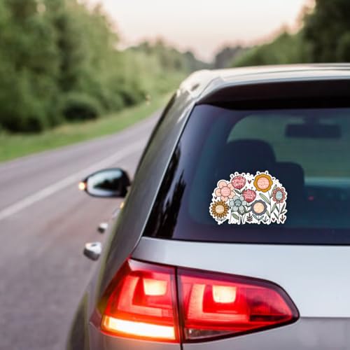 Image of 2pcs Hot Girls Hit Curbs Car Stickers, Car Decals, Car Rearview Mirror, Funny Bumper Sticker, Cute Car Sticker, Car Accessories, Laser