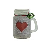 tazas navideñas originales  HOGAR Y MAS Vela de Navidad en Taza de Cristal Reutilizable. Diseño Navideño y Original 8X5x9cm - A