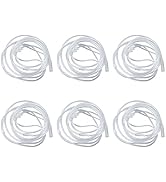 Fydun 6PCS Disposable Nasal Cannula Soft Silicone Oxygen Supply Tubing Oxygen Reducer AccessoryGr...