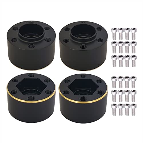 Poids hexagone laiton 12mm pour ameliorer adherence RC Crawler 1/10