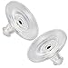 PARIKHS LuxLock World's most secure USA Patented Replacement Earring Back 925 Sterling Silver
