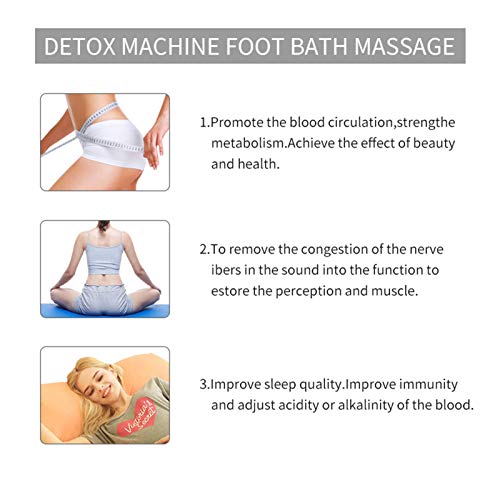 Masajeador Spa para Pies Detox Ionico para Uso en Casa miniatura 3