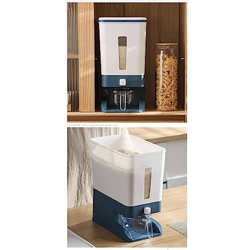 Conteneur de Grain Scellé 10KG-A contre l'Humidité : Boîte de Riz de Ménage