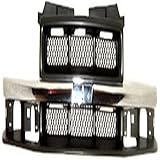 Sherman Replacement Part Compatible with Chevrolet S10 Pickup-S10 Blazer Grille Assembly (Partslink Number GM1200419)
