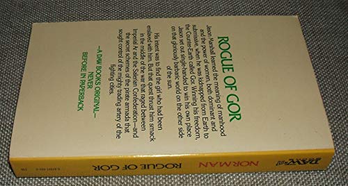 Rogue of Gor 0879976020 Book Cover