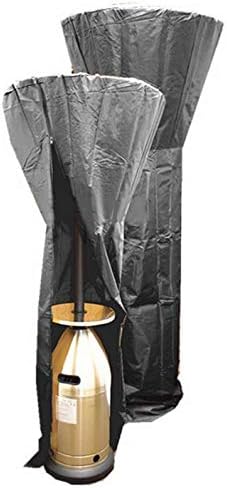 Patio Heater Cover Waterproof with Zipper Triangle Gas Tall Heater Cover UCARE Stand-up Patio Heater Cover for Outdoor Heaters Black (89*41*27in) - Image 5