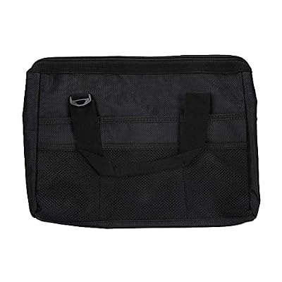 ZZIOLYTHICTRADING Nylon Hairdressing Tool Storage Bag for Barber Clippers, Portable with Detachable Shoulder Strap, Large Capacity & Multiple Inner Pockets