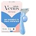 Gillette Venus Pubic Hair Razor for Women with Aloe, Precision Trimmer for Sensitive Skin, 1 Handle and 1 Blade Refill, Public Hair & Skin