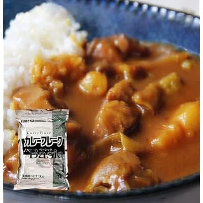 [在庫処分] SPANION カレーフレーク (カレールー) 中辛 1kg お徳用 スパイス専門店 カレールゥ