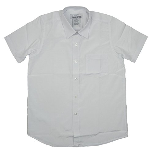 Image of Authentic Galaxy Boys School Uniforms Short Sleeve Broadcloth Shirt