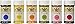 India Tree All Natural Nature's Colors Decorating Sugars Variety Set - 6 Pack