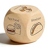 Fathers Day Dad Gift for Dad Husband from Daughter Son Wife, Anniversary Birthday Bridal Shower Wedding Couples Gifts for Men Women, Date Night Food Dice Games, Stocking Stuffers for Men Women Adults