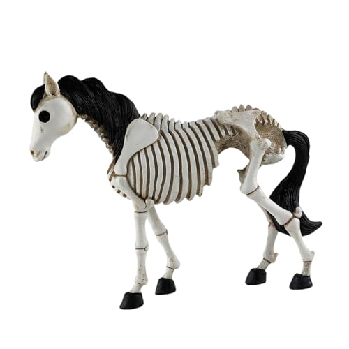 Statue de cheval squelette pour personnaliser son bureau de salon - 5