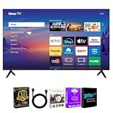 Roku Select Series 4K QLED Smart TV Bundle with HDMI & CPS Plan (55)