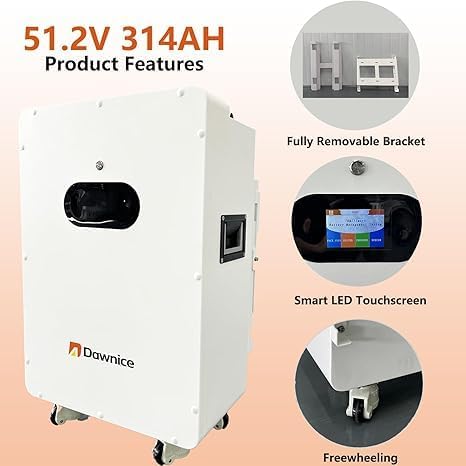 Dawnice 51.2V 314Ah LiFePO4 Battery Features