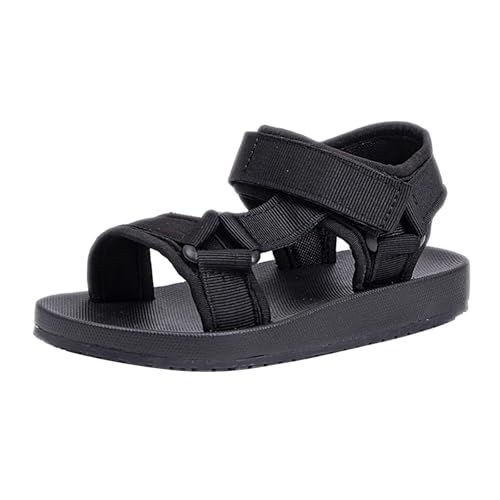 IWIHMIV Kids Sandals Girls Open Toe Sports Sandals Lightweight Boys Thick Sole Walking Water Shoes with Back Strap