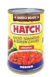 Hatch Chili Company Diced Tomatoes & Green Chilies Original Medium Heat 10oz (QTY 4)