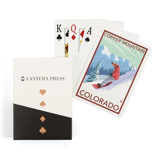 Lantern Press Copper Mountain, Naipes Poker 52 Cartas