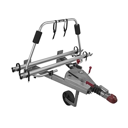 Deichsel Fahrradträger Thule Caravan Light für 2 Fahrräder klappbar nur 4,7 Kg für Wohnwagen