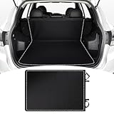 Estera de carga del maletero del automóvil: protector de tela oxford impermeable, área trasera universal que cubre el escudo con un