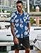 COOFANDY Men's 2 Pieces Outfit Sets Short Sleeve Casual Button Down Shorts Sets Summer Fashion Beach Outfits