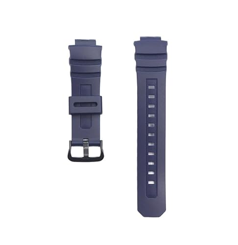 16mm�����X�|�[�c�h���x���g�ɓK������Casio G-SHOCK AW-591 AW-590 AWG-M100 101(Blue black buckle)