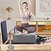 FYZPIVM Pilates Equipment for Women, Pilates Reformer Accessories, Pilates Box for All Reformers, Pilates Reformer Box Use in Home Gym and Yoga Studio(Black)