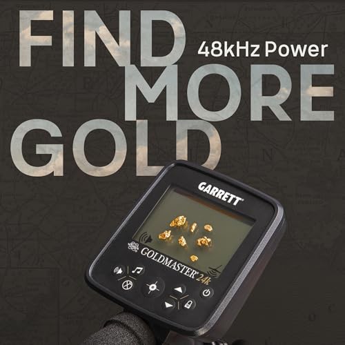 Garrett - Goldmaster 24k Gold Metal Detector for Adults - Wired Headphones Included - Features Iron Cancelling, Backlight, Pinpoint Mode, and More - Thumbnail 2