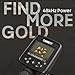 Garrett Gold Metal Detector - Goldmaster 24k - High Frequency 48 kHz Metal Detector for Gold - Made in USA - Wired Headphones Included