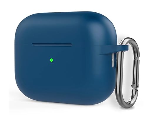 Capa Capinha Silicone Cores Vivas Compatível com Airpods Pro 2 (Azul Escuro)