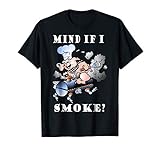 Mind If I Smoke Texas BBQ Pork Ribs - Men Women T Shirt