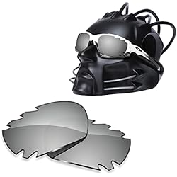 Ventilador Cromado ToughAsNails Lente de repuesto para gafas de sol Oakley Jawbone ventiladas, más opciones, Cromado plateado., Talla única